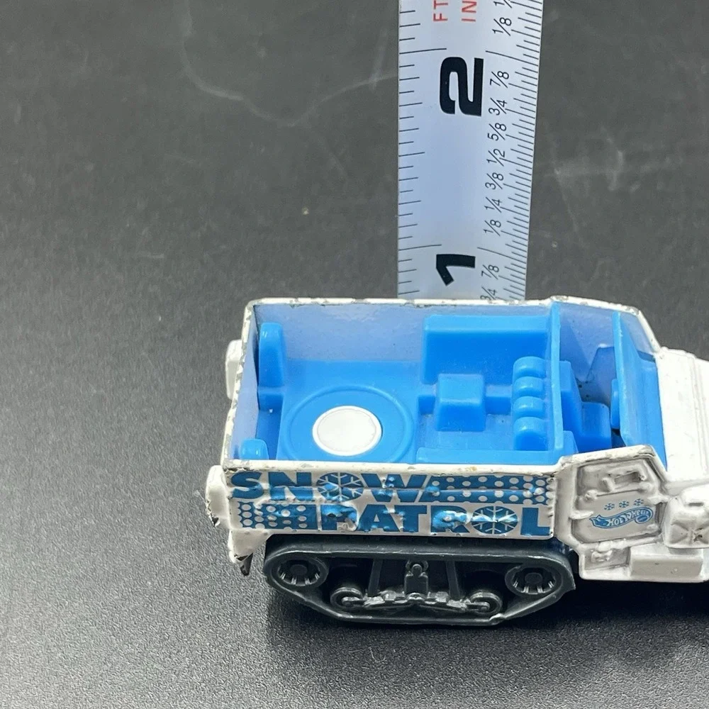 Vintage 1974‎ Hot Wheels Snow Patrol Truck White With Decals 1:64 Scale